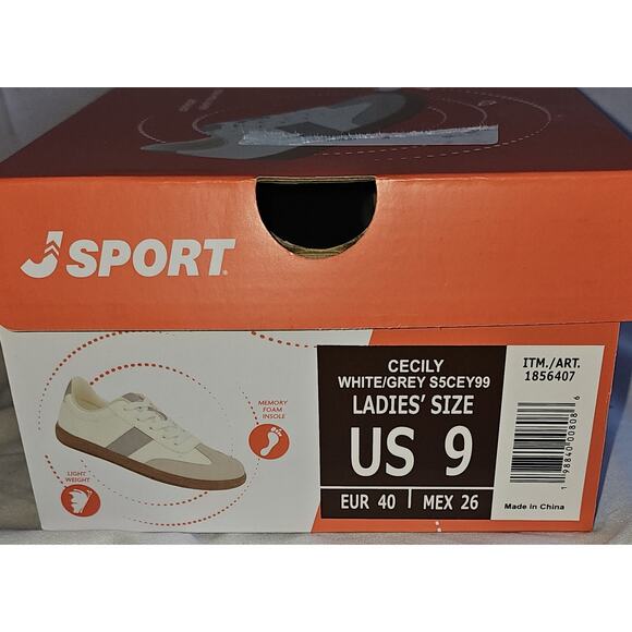 JSPORT Women’s Cecily Low Top Sneakers Shoes - Picture 5 of 5